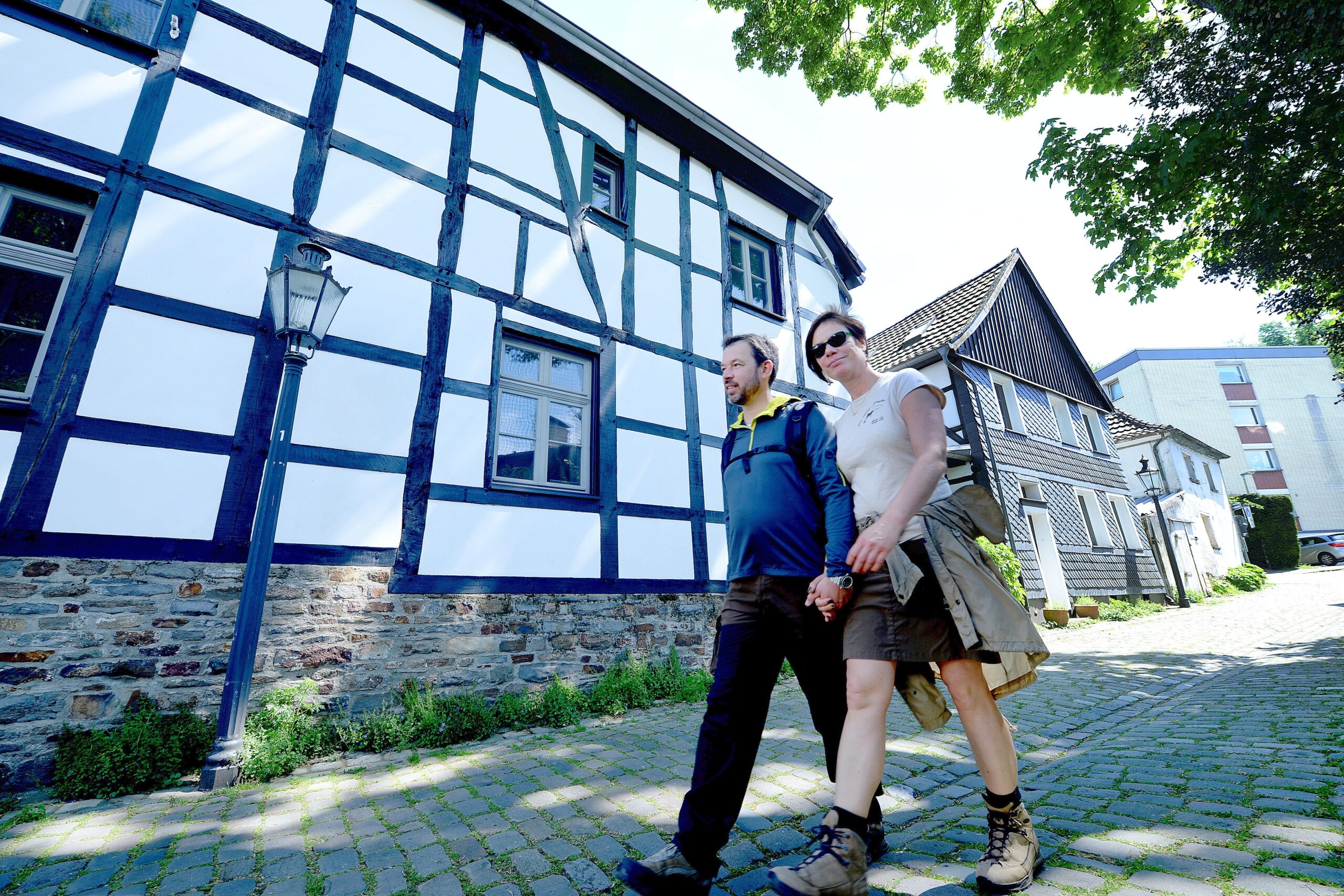 Strahlender Sonnenschein beim NRZ Wandertag 2015 am Baldeneysee.