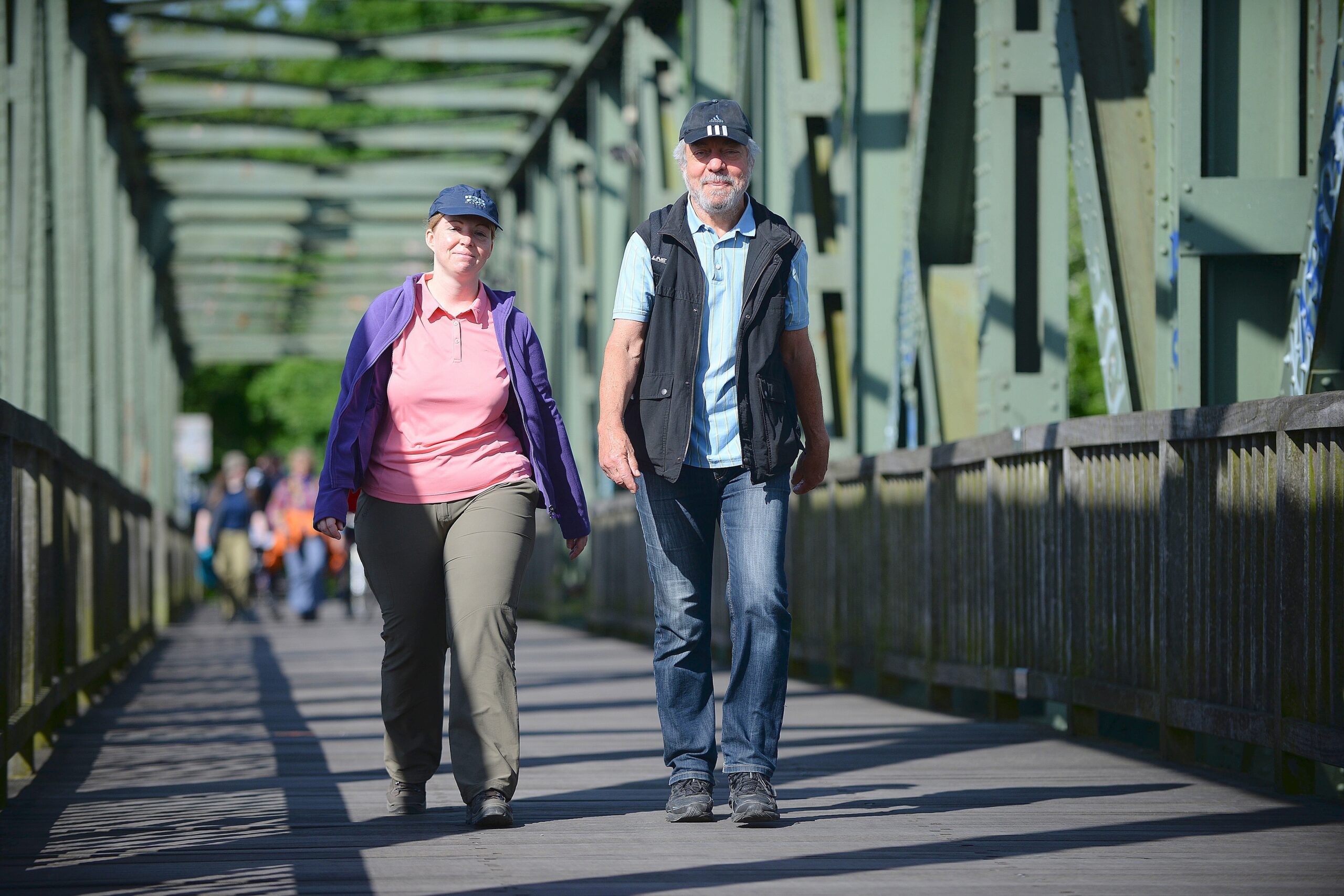 Strahlender Sonnenschein beim NRZ Wandertag 2015 am Baldeneysee.