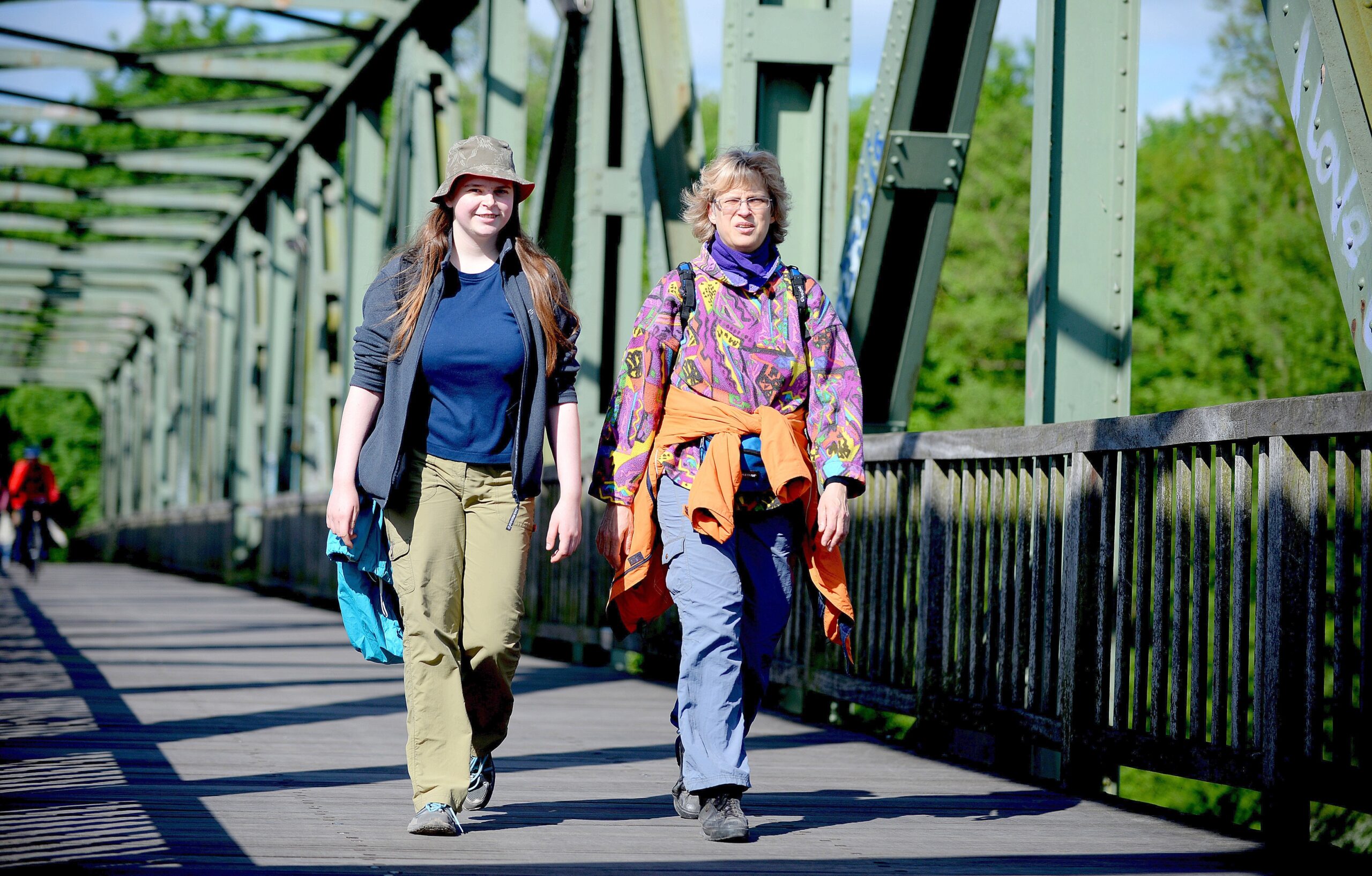 Strahlender Sonnenschein beim NRZ Wandertag 2015 am Baldeneysee.