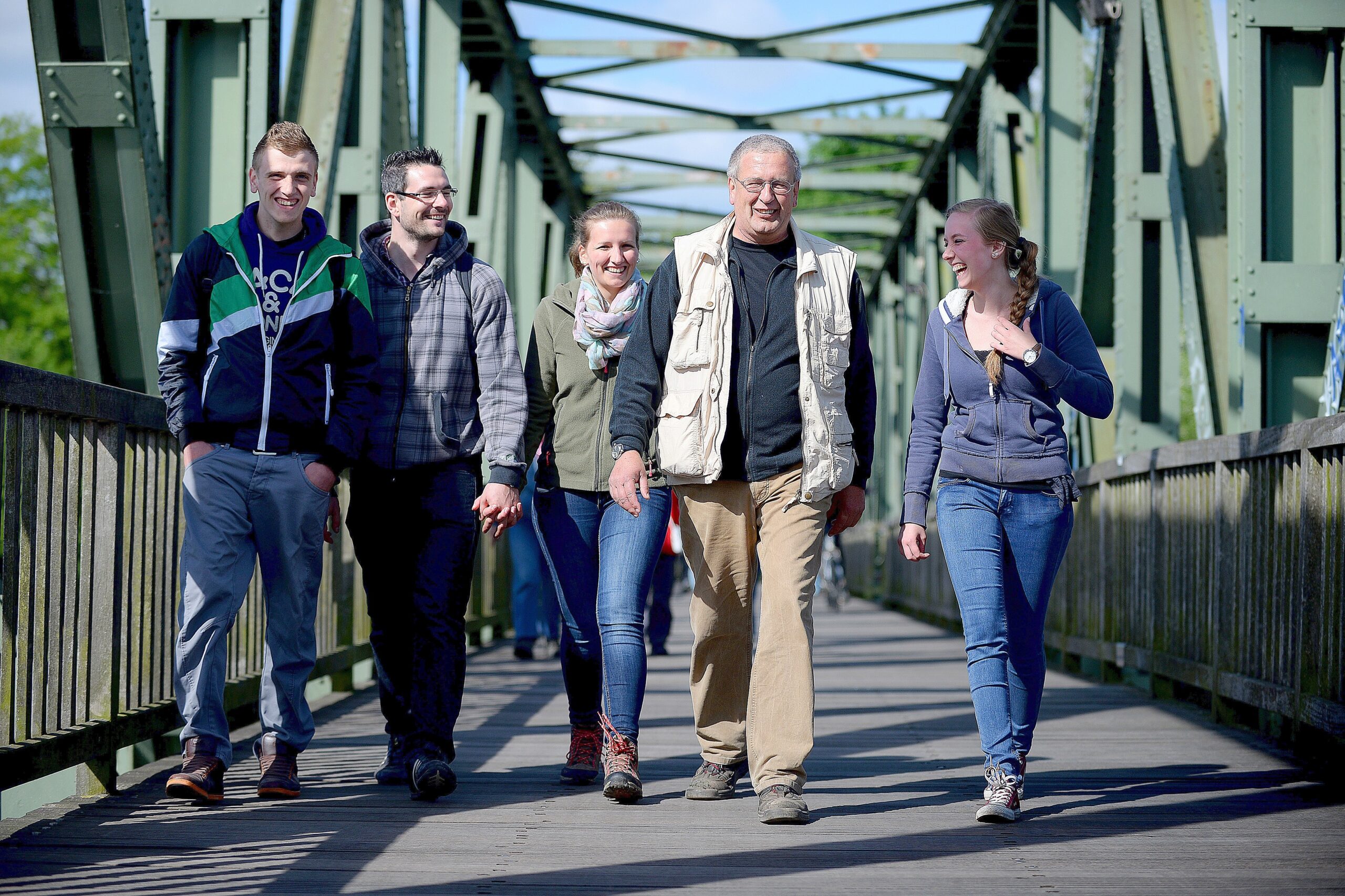 Strahlender Sonnenschein beim NRZ Wandertag 2015 am Baldeneysee.