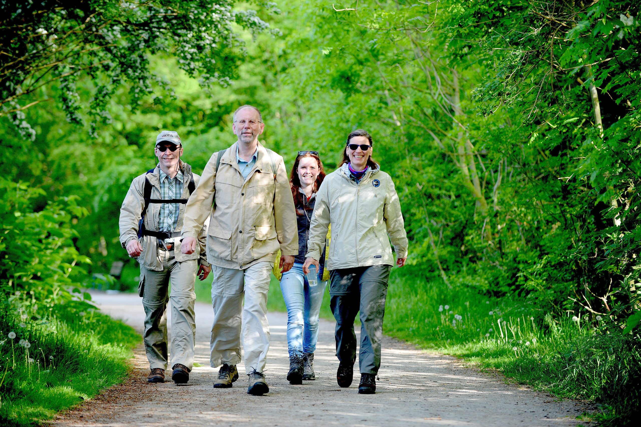 Strahlender Sonnenschein beim NRZ Wandertag 2015 am Baldeneysee.