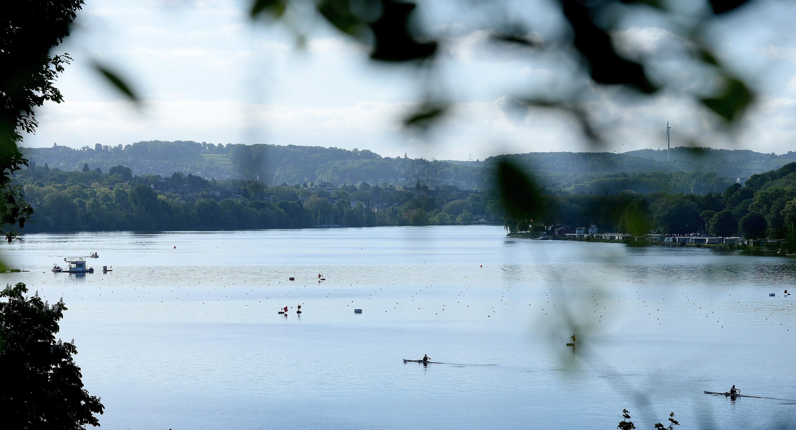 Strahlender Sonnenschein beim NRZ Wandertag 2015 am Baldeneysee.