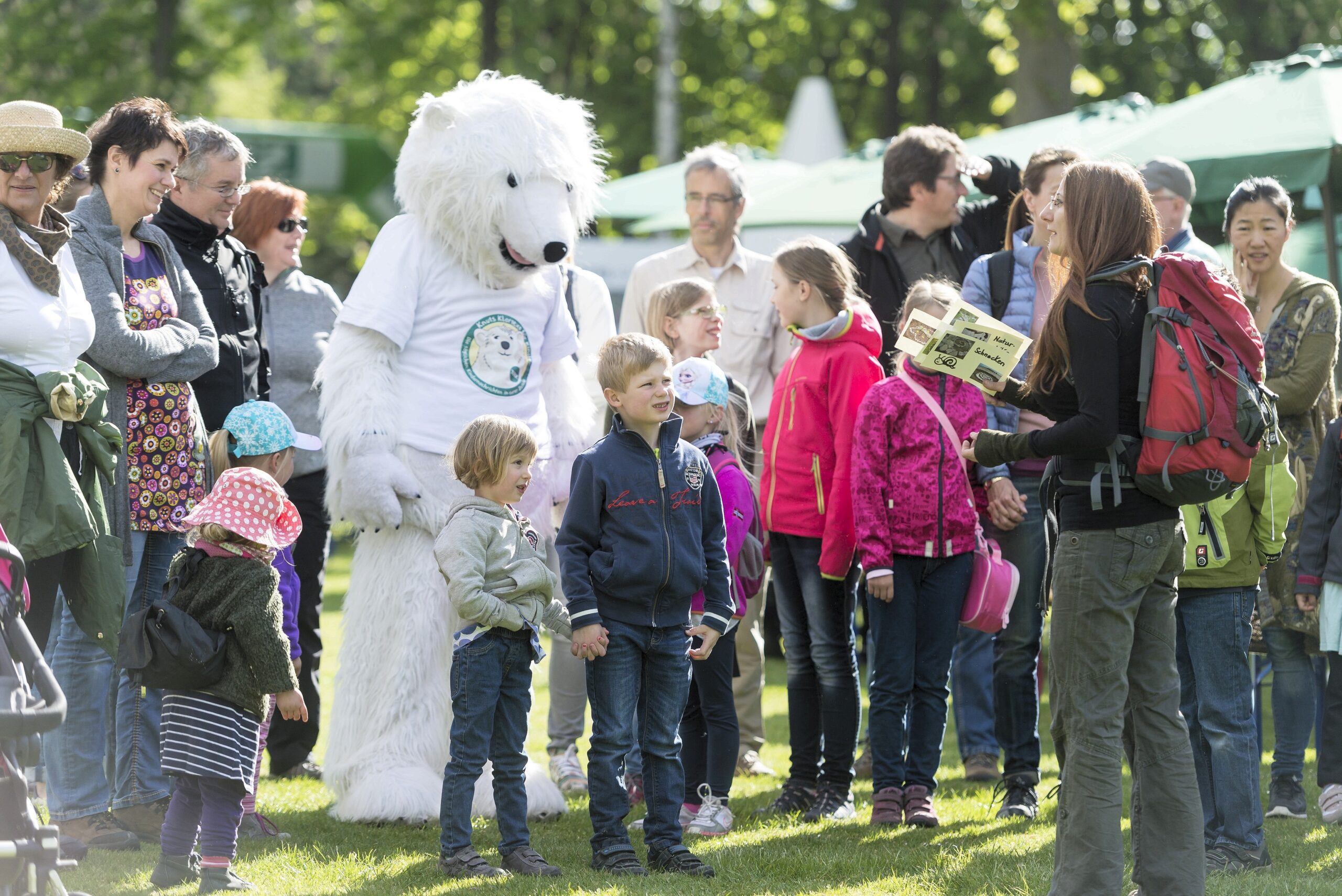 Strahlender Sonnenschein beim NRZ Wandertag 2015 am Baldeneysee.