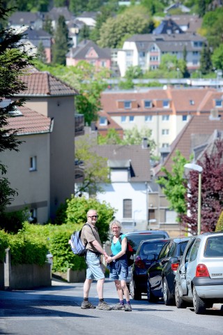 Strahlender Sonnenschein beim NRZ Wandertag 2015 am Baldeneysee.