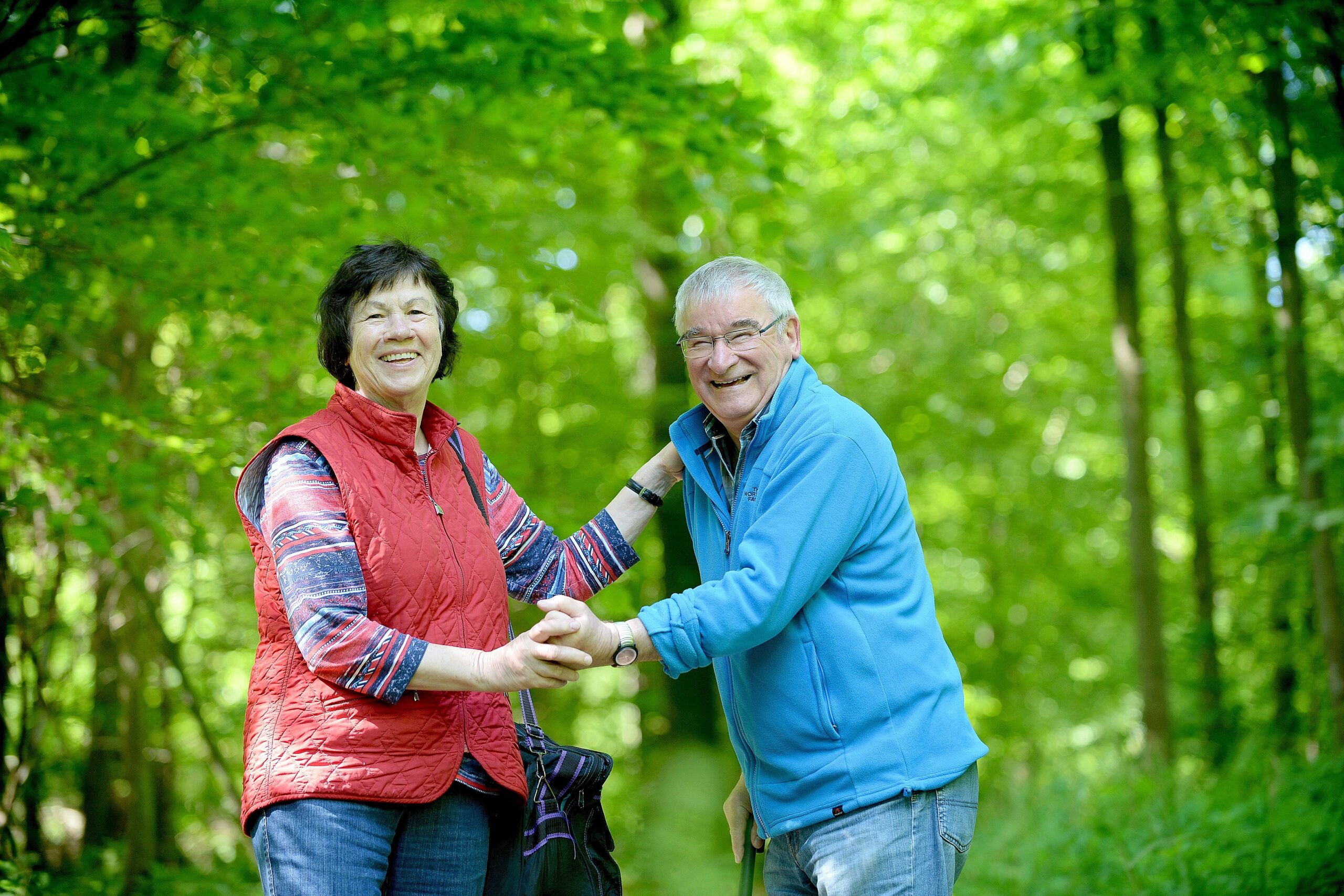 Strahlender Sonnenschein beim NRZ Wandertag 2015 am Baldeneysee.