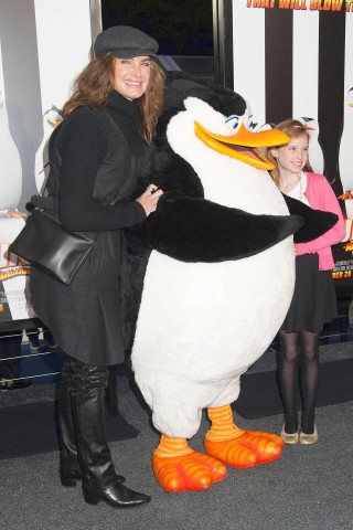 Brooke Shields und ihre Tochter Rowan Henchy bei der Premiere von Die Pinguine aus Madagascar 2014 in New York.