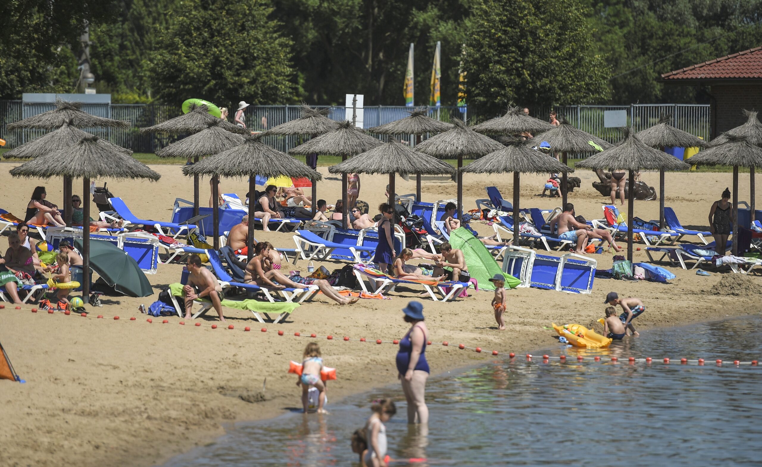 Sonnen und baden im Xantener Südsee.