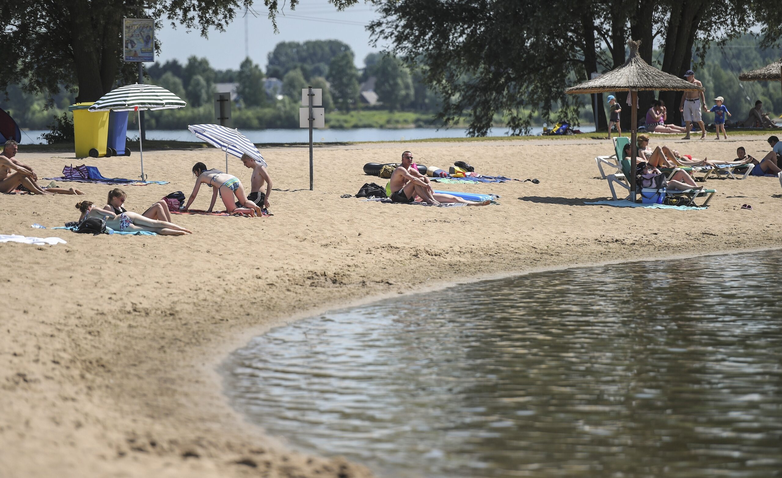 Sonnen und baden im Xantener Südsee.