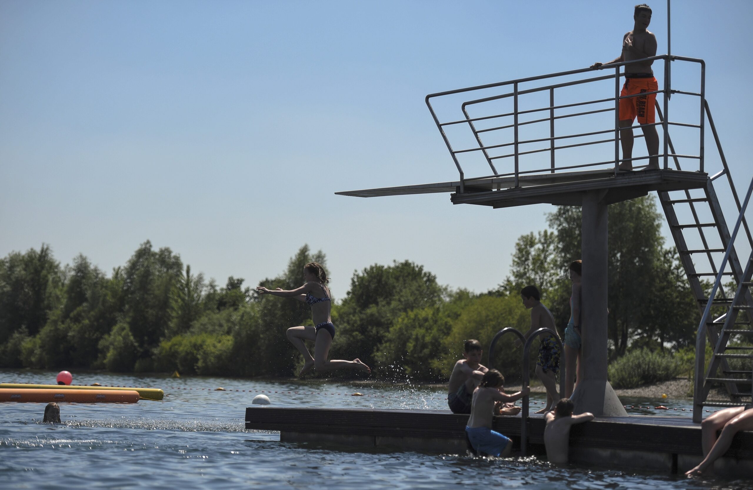 Sonnen und baden im Xantener Südsee.