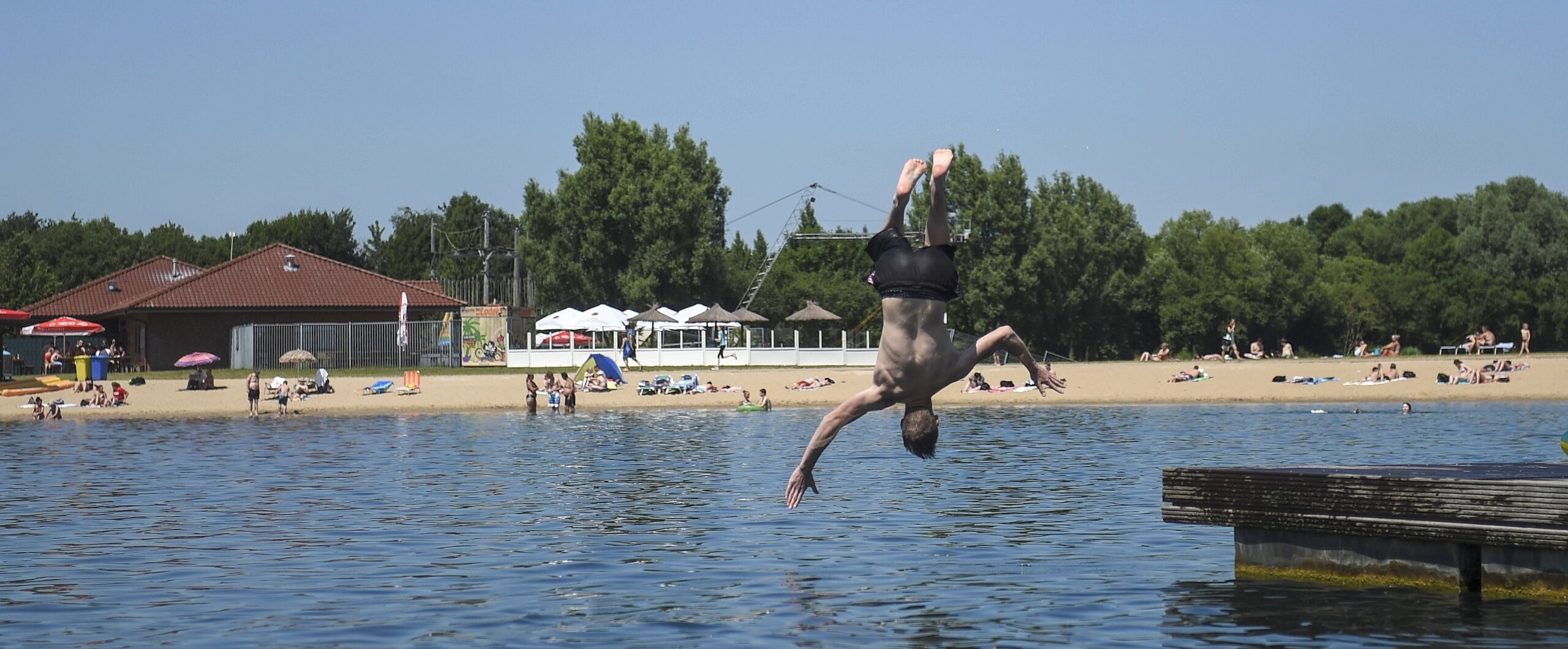 Sonnen und baden im Xantener Südsee.