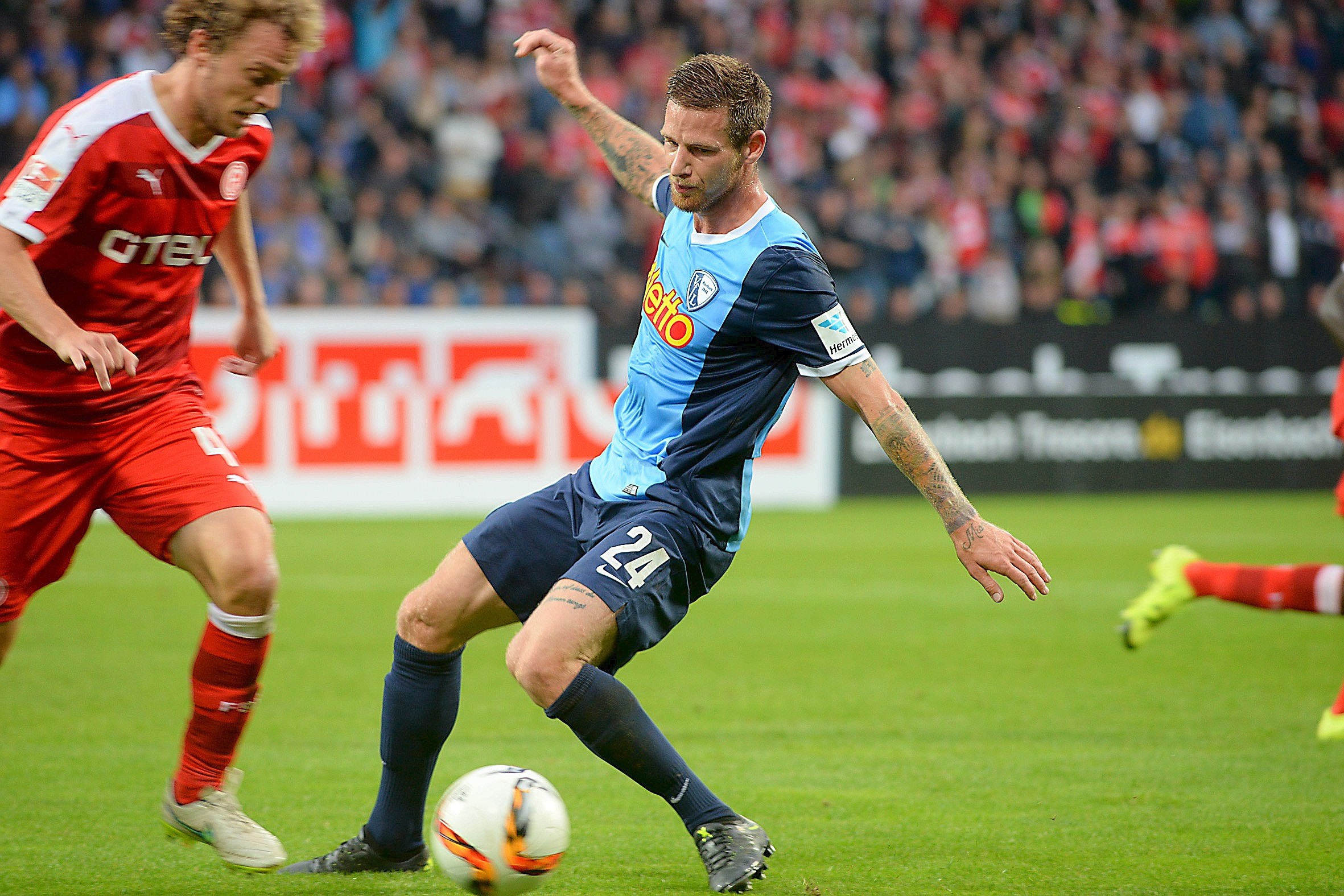 Das packende Zweitliga-Westderby zwischen dem VfL Bochum und Fortuna Düsseldorf endete 1:1.