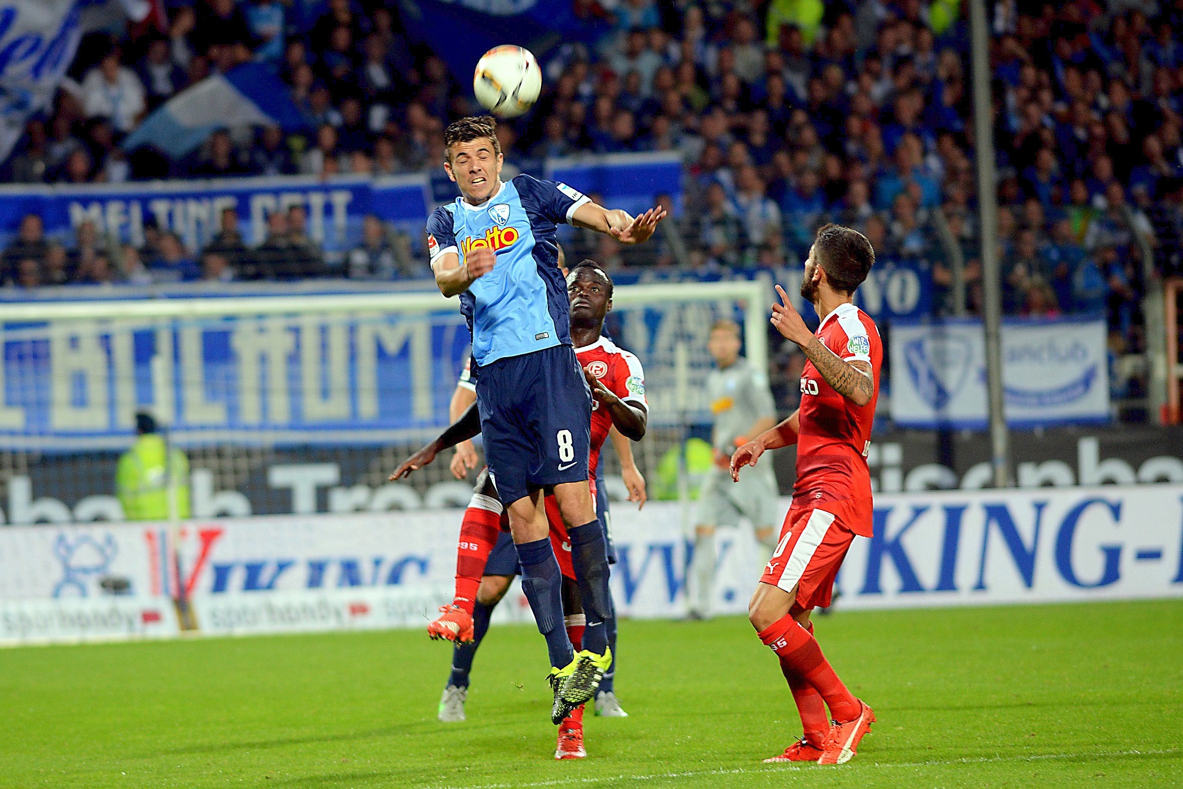 Das packende Zweitliga-Westderby zwischen dem VfL Bochum und Fortuna Düsseldorf endete 1:1.