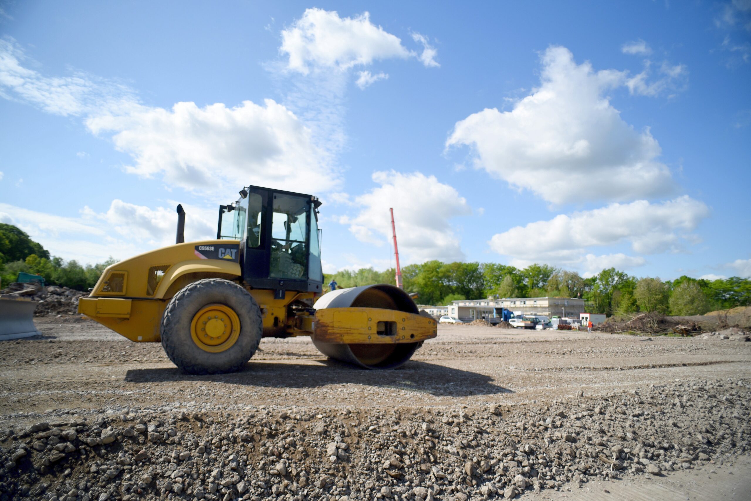 Die Großbaustelle im Mai 2015.