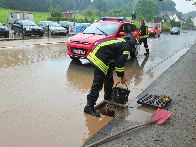 Überflutungen in Volkringhausen
