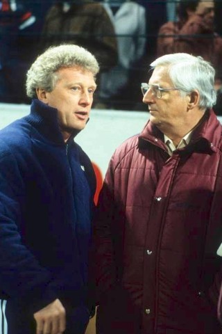 Platz 8: 1. FC Kaiserslautern-Real Madrid in der Saison 1981/82. Karl-Heinz Feldkamp trainierte den FCK, Jupp Derwall war Bundestrainer, ...