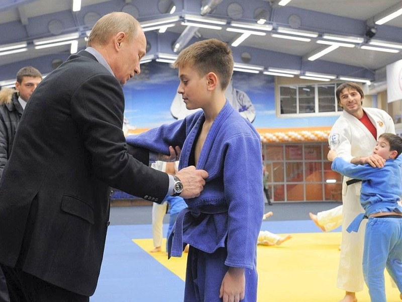 ...hatte er sich bereits im Judo geübt. Doch die Gegner in Kemerovo in Sibirien...