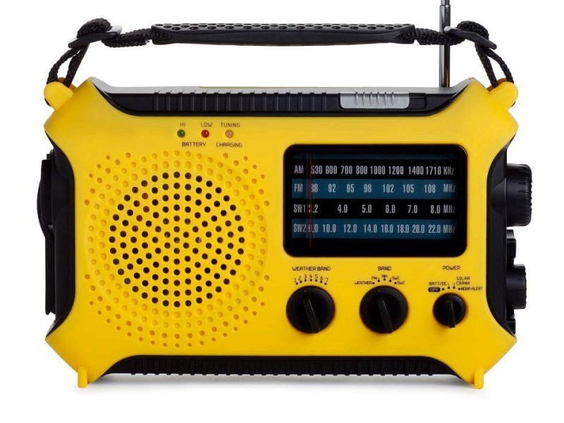 Kommunikation: Rundfunkgerät (ggf. Batterie)