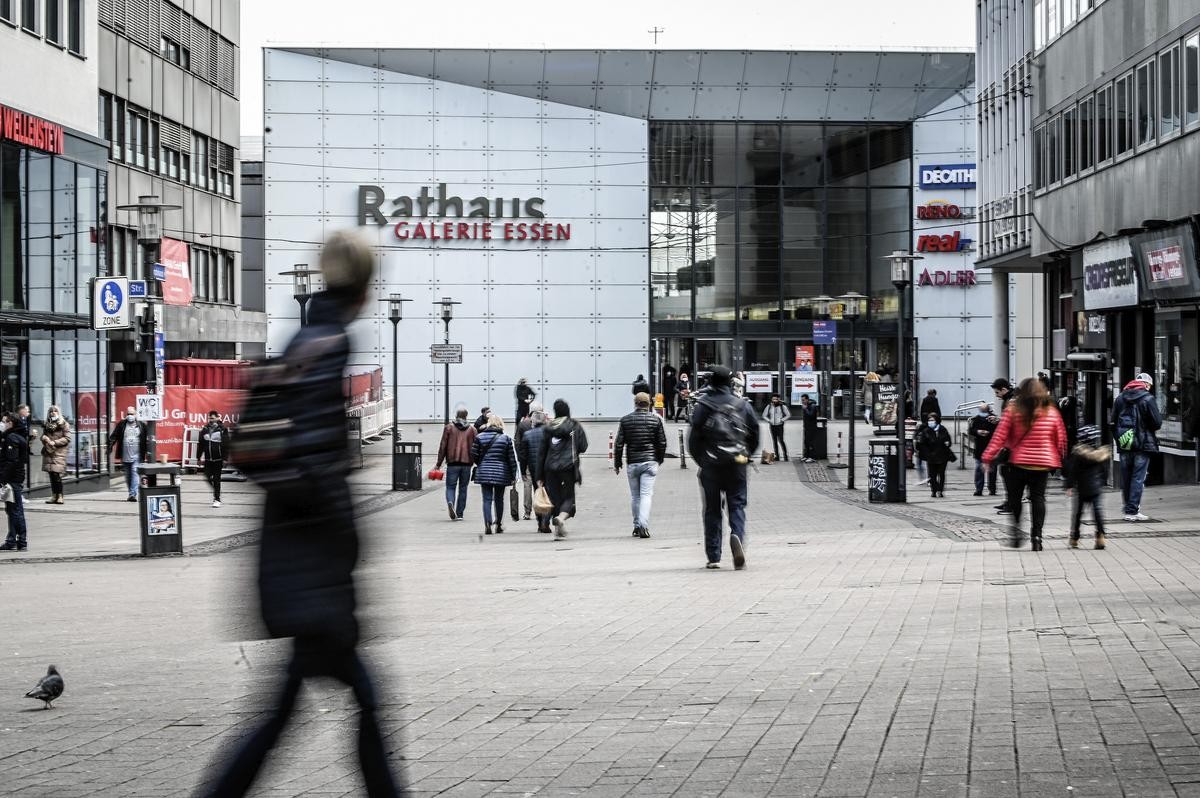 Große Pläne für die Rathaus Galerie in Essen! Das Einkaufszentrum steht vor einer Umgestaltung.