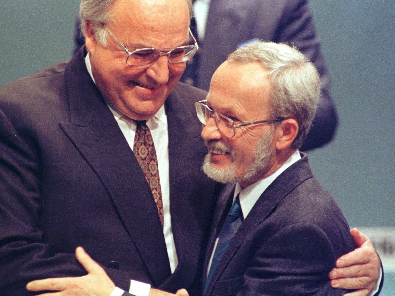 Der Partner: Lothar de Maizière, erster und letzter frei gewählter Regierungschef der DDR, wurde in den Verhandlungen über die Einheit zu einem wichtigen politischen Verbündeten Kohls. 