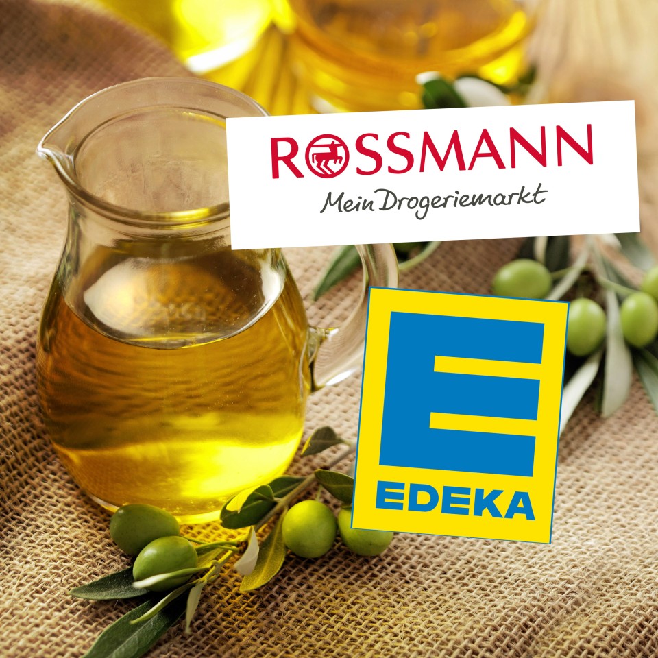 Edeka und Rossmann: verkaufen ein Olivenöl, das mit „mangelhaft“ bewertet wurde. 
