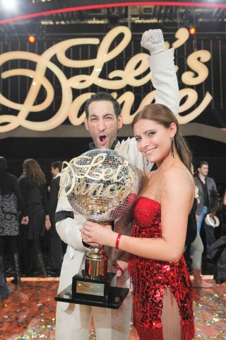 Siegerpaar der dritten Staffel im Jahr 2010 wurden die Schauspielerin Sophia Thomalla in ihrem roten Paillettenkleid und Massimo Sinató. 