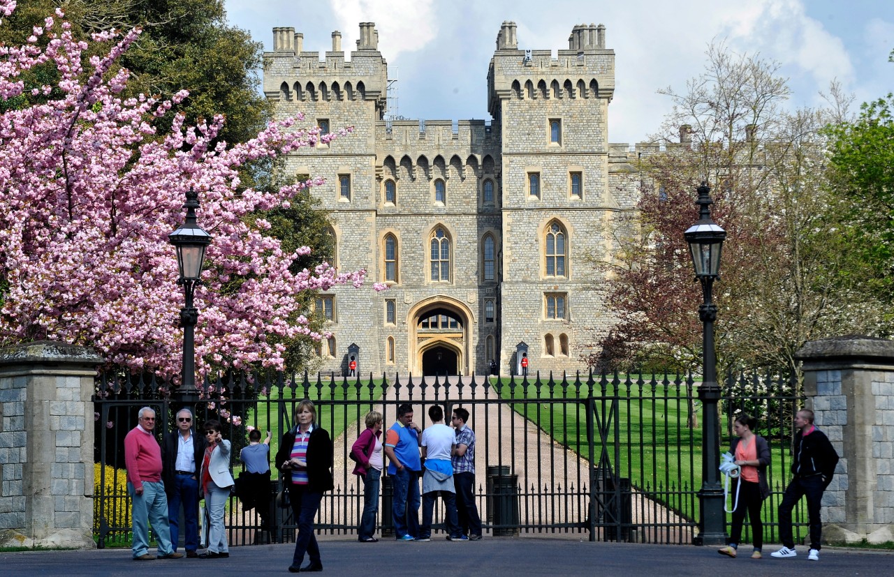 Normalerweise strömen unzählige Touristen nach Windsor, um die Wochenend-Residenz der Queen zu besichtigen.