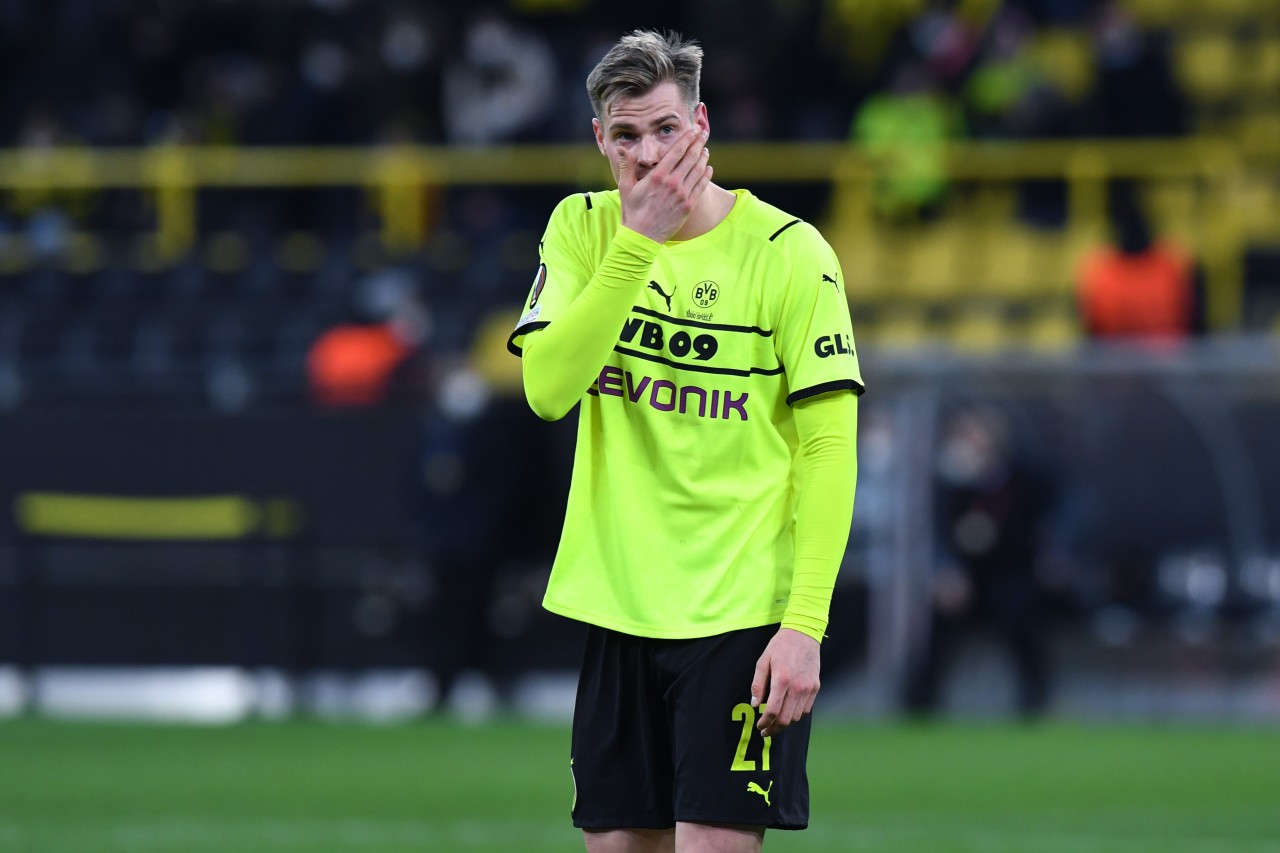 Borussia Dortmunds Stürmer Steffen Tigges wird mit Galatasaray in Verbindung gebracht.