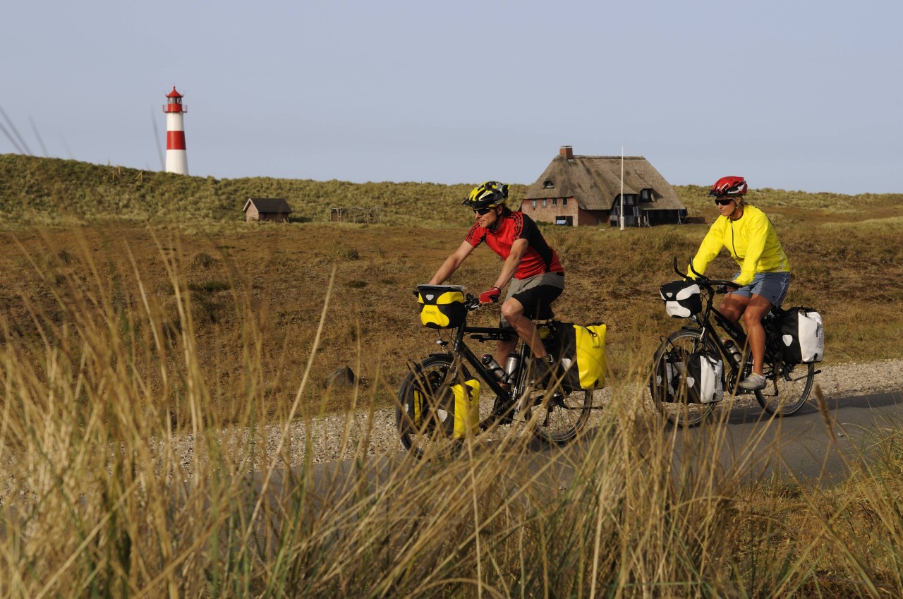 Urlaub an der Nordsee: Ein Sylter fühlt sich von Radfahrern gestört. (Archiv)