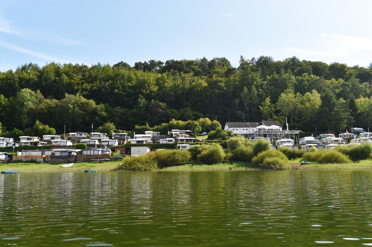 Urlaub auf dem Campingplatz am Edersee. 