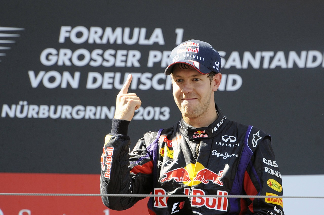 Wieder kein Heimrennen für Sebastian Vettel – der letzte Podiumsplatz in Deutschland liegt fast zehn Jahre zurück.