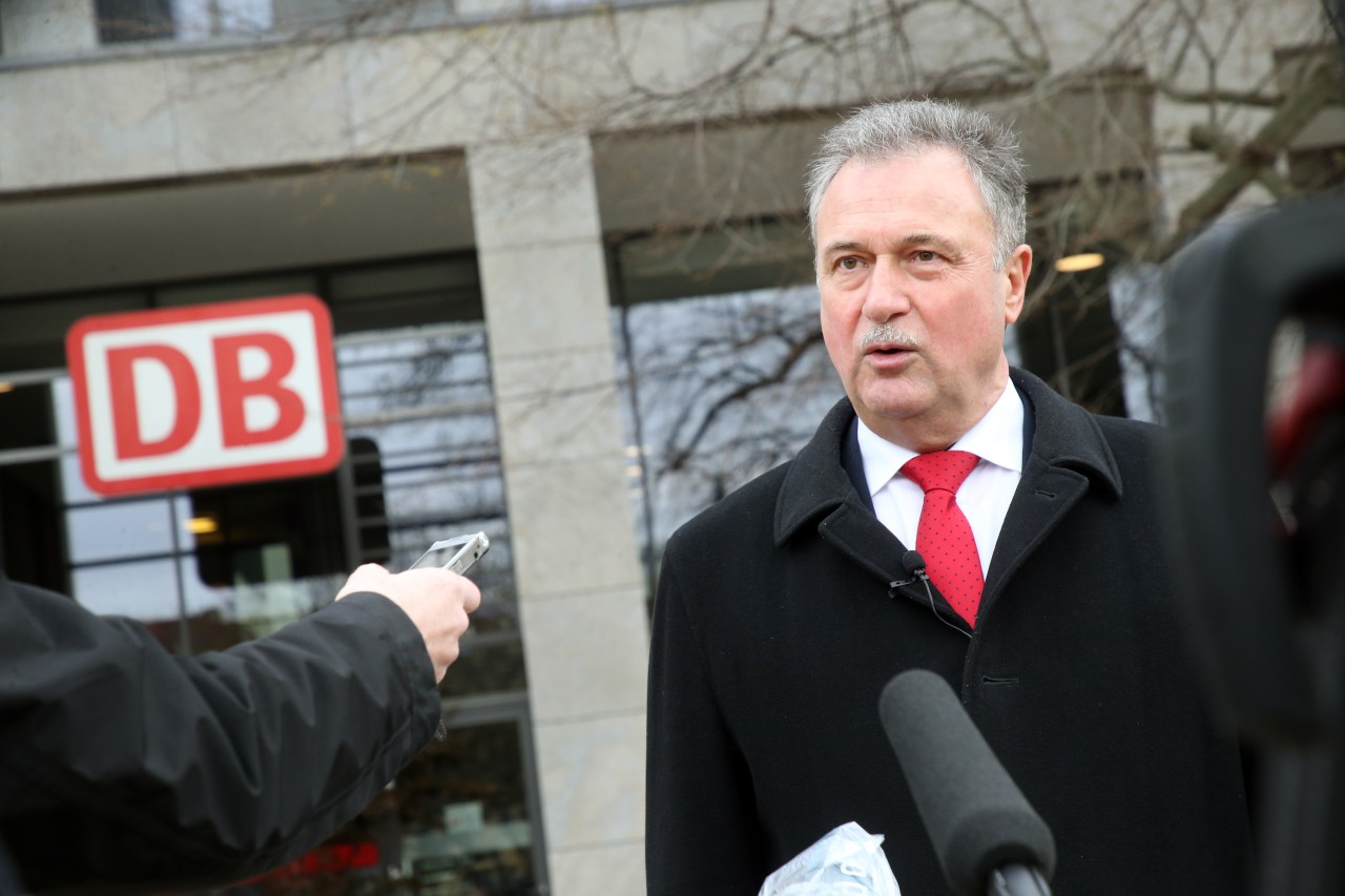 GDL-Chef Claus Weselsky ist unzufrieden mit dem Tarifangebot der Deutschen Bahn. 