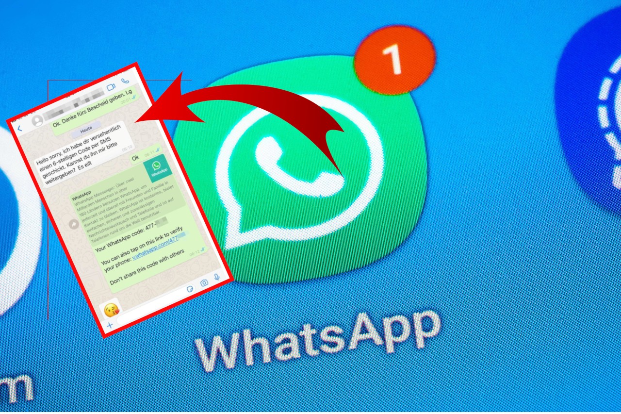 Wenn du bei Whatsapp diese Nachricht zugeschickt bekommst, solltest du aufpassen. (Symbolbild)