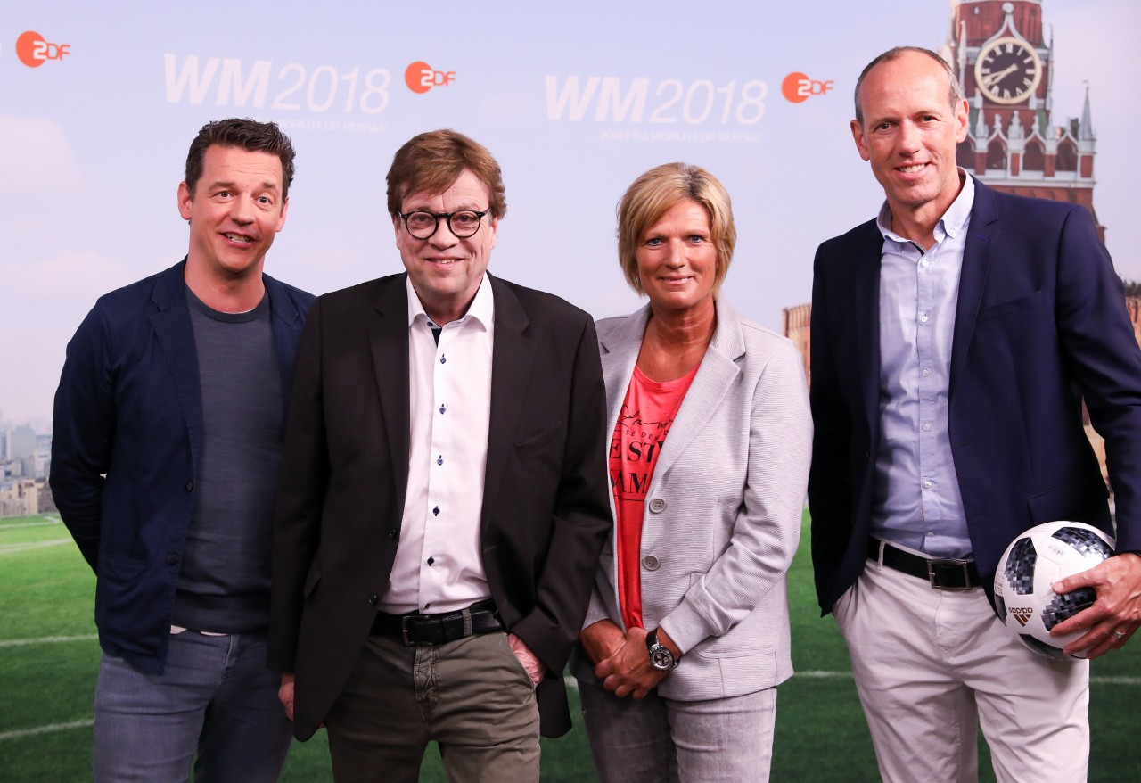 Das ZDF-Kommentatorenteam der WM 2018 war auch 2021 wieder am Start.