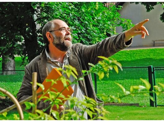 Vordenker in Sachen öffentliches Grün: Daniel Beauvois ist oberster Landschaftsgärtner der Dordogne.