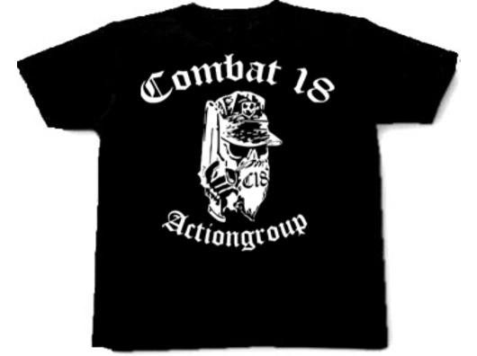 "Combat 18" ist der Name des militanten Arms des in Deutschland verbotenen Nazi-Netzwerks "Blood and Honour".