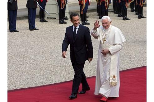 ... und der französische Präsident Nicolas Sarkozy.