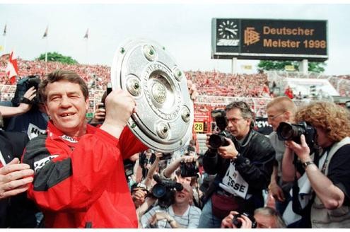 Seine Erfolgsbilanz im Mai 1998: drei Meistertitel, drei Pokalsiege, ein Europapokalsieg.