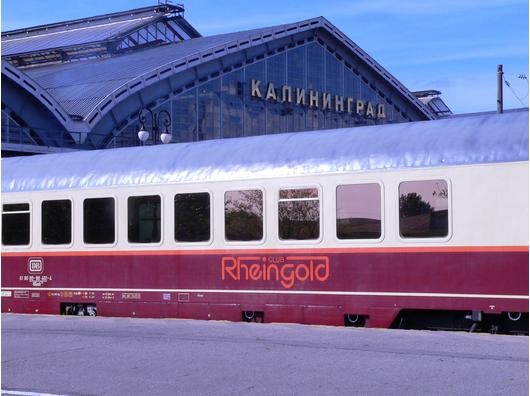 Historischer Zug: Der Rheingold in Kalliningrad