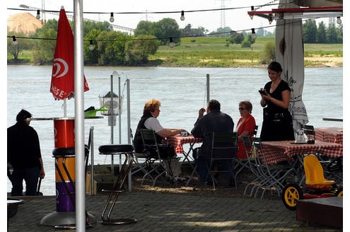 Rheinwacht Götterswickerhamm bei Voerde. Foto: Heiko Kempken