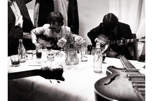 Neben Essen spielten die Beatles im Sommer 1966 noch in Hamburg und München. Foto: Robert Whitaker 