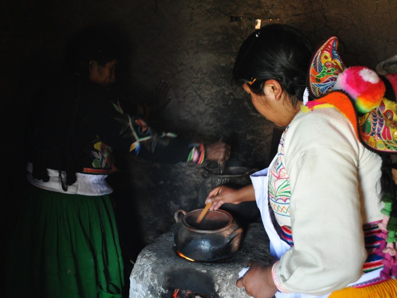 Restaurants gibt es hier viele, aber Sonias Angebot ist einmalig. Sie bereitet traditionelle peruanische Gericht.