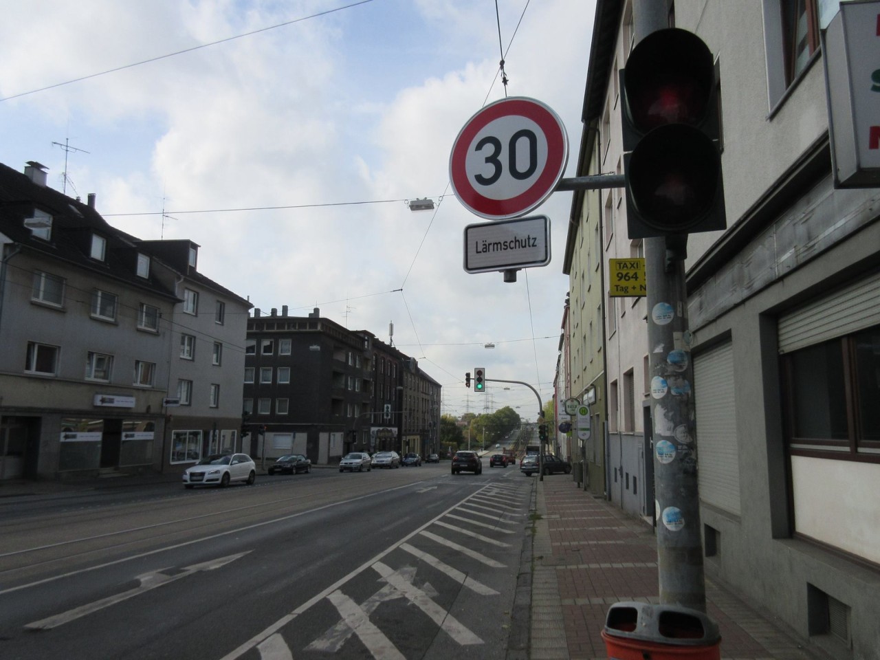 Die Tempo 30 Zonen rund um die Bochumer City werden ab sofort rigoros durchgesetzt.