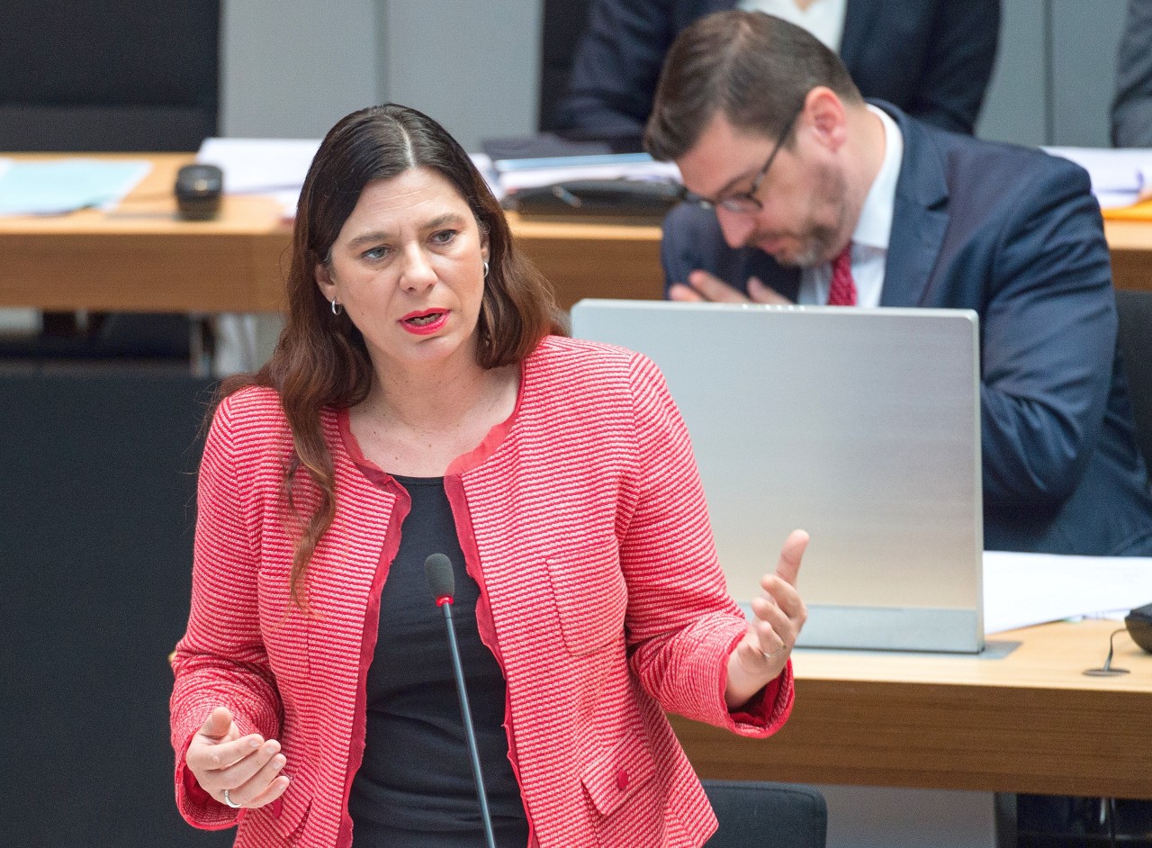 Die Berliner Bildungssenatorin Sandra Scheeres (SPD).