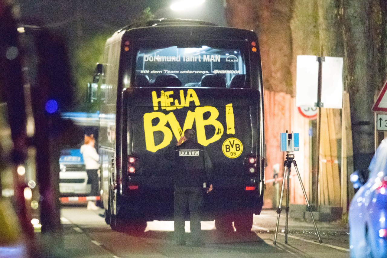 Das Attentat auf den BVB-Bus im April 2017.