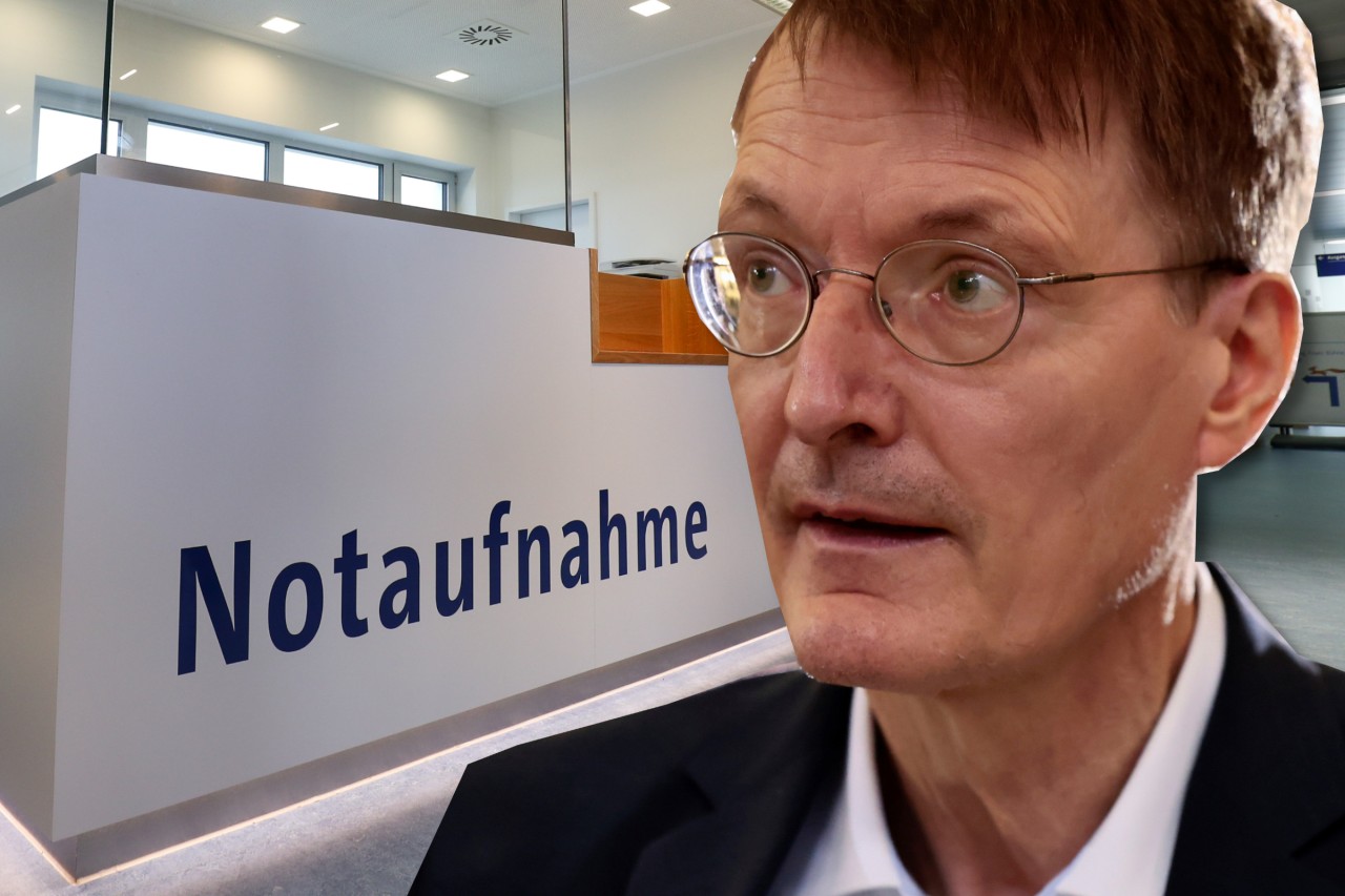 Gesundheitsminister Karl Lauterbach wird von einem Dortmunder Klinik-Chef kritisiert. 