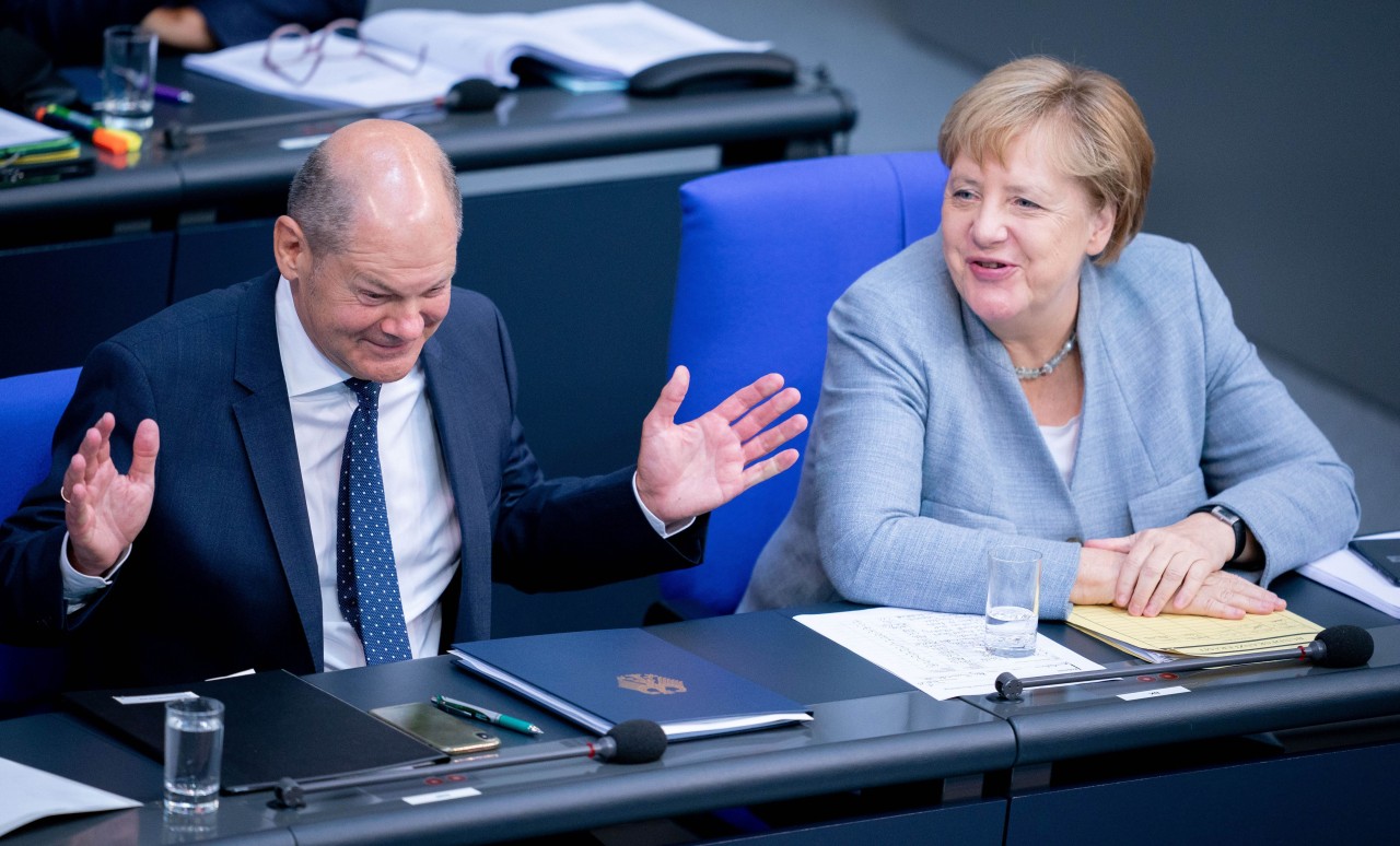 Will Bundeskanzlerin Angela Merkel beerben: Olaf Scholz. 