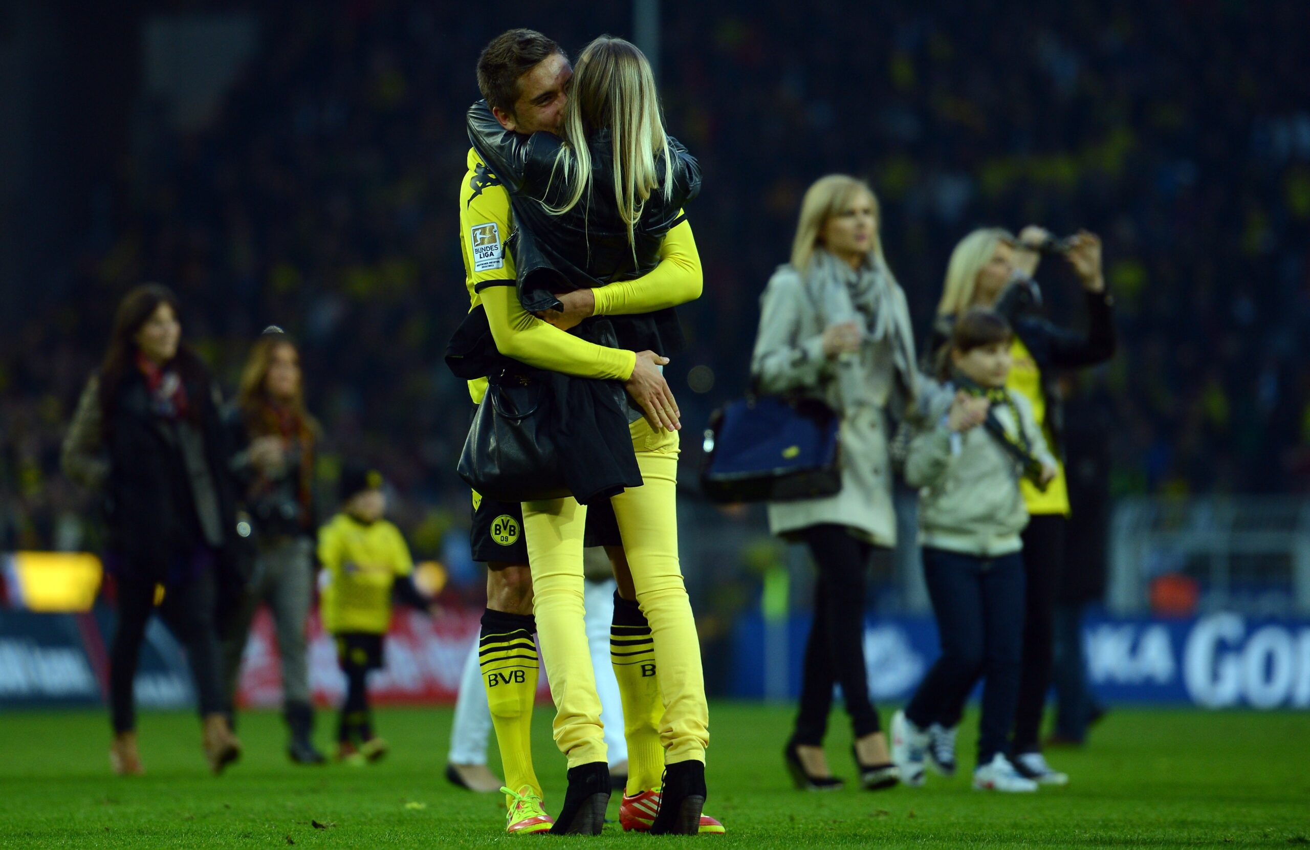 Moritz Leitner mit seiner Lisa.
