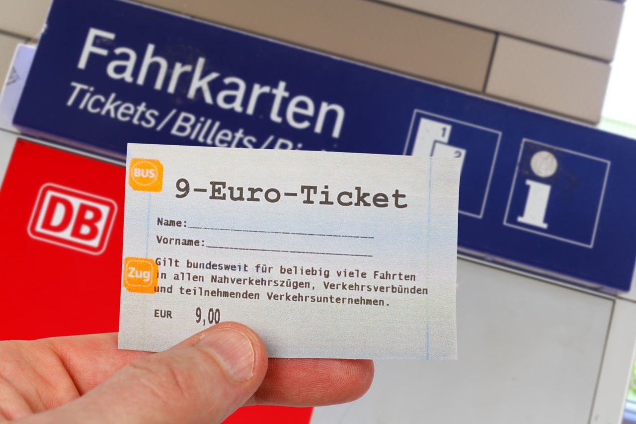 Ausgerechnet das 9-Euro-Ticket kann zum Problem werden für Hartz-4-Empfänger. 