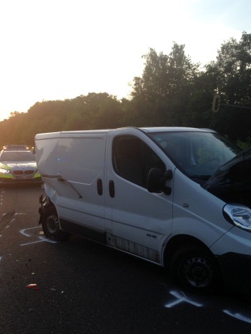 Doppel-Unfall auf der A43 bei Bochum.