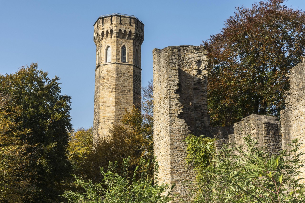 Ausflugsziele im Ruhrgebiet: Auch die Burgruine Hohensyburg Castle ist sehenswert.